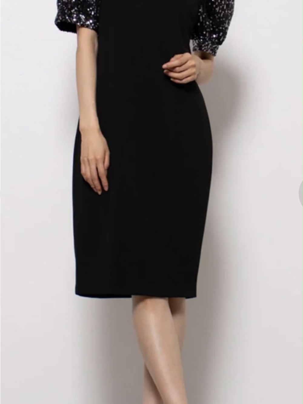 Calvin Klein Black Dress with Branded Neck Label
